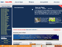 Tablet Screenshot of jeux-enligne.org